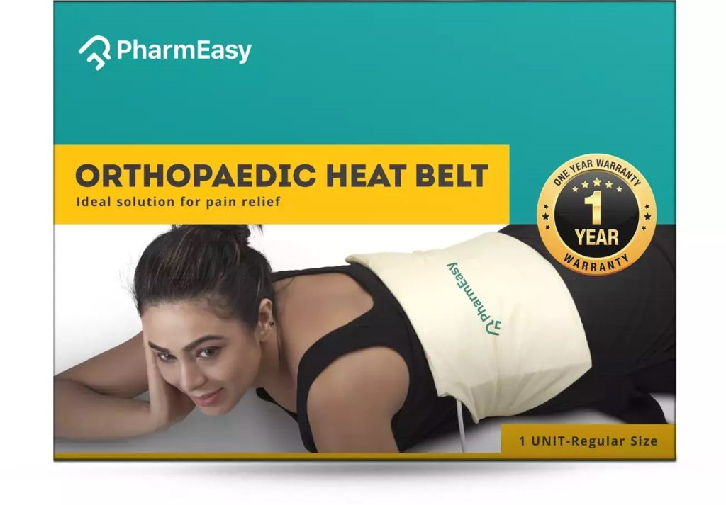 Pharmeasy Orthopaedic Electric Heat Belt Regular: Soothe Pain and Discomfort